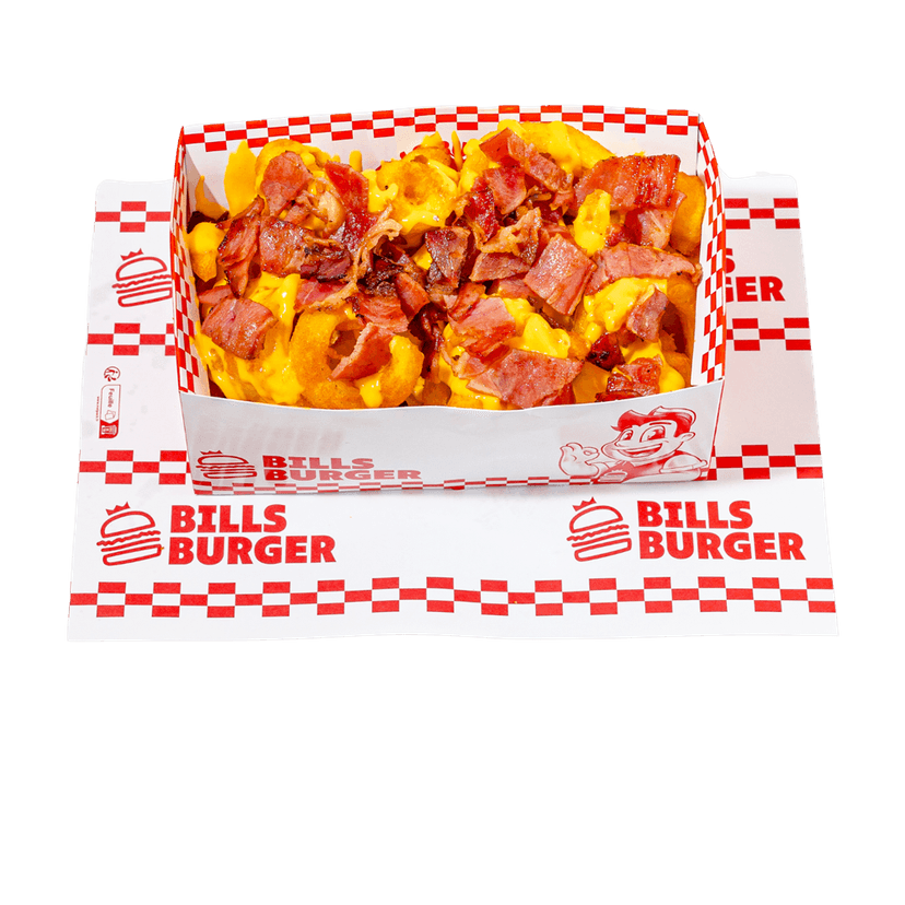 Frites cheddar bacon